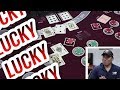 GETTING LUCKY in Ultimate Texas Holdem - YouTube