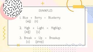 COMPOUNDING | MORPHOLOGY