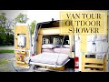 Van Tour| Quick tour of Samsara the Van, couple builds van to TRAVEL, rock climb and enjoy life