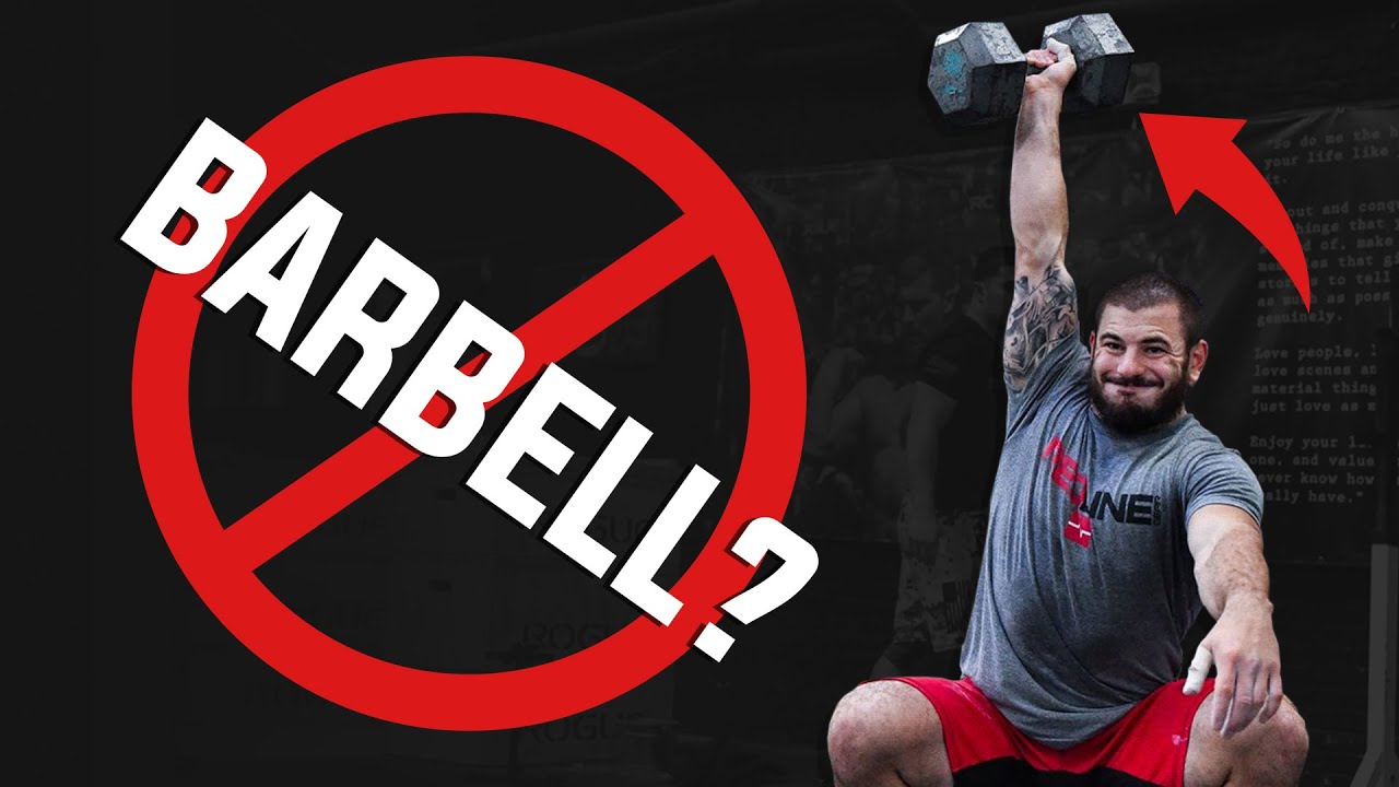 How To Olympic Lift WITHOUT A Barbell! Dumbbell & Kettlebell Athlete Workout YouTube