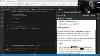 Cuánto cuesta la boda? JavaScript Tutorial by CalvinChulo 4K