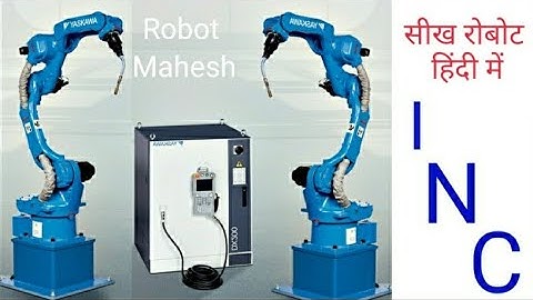 Aal Inter numerical counter Yaskawa Robot