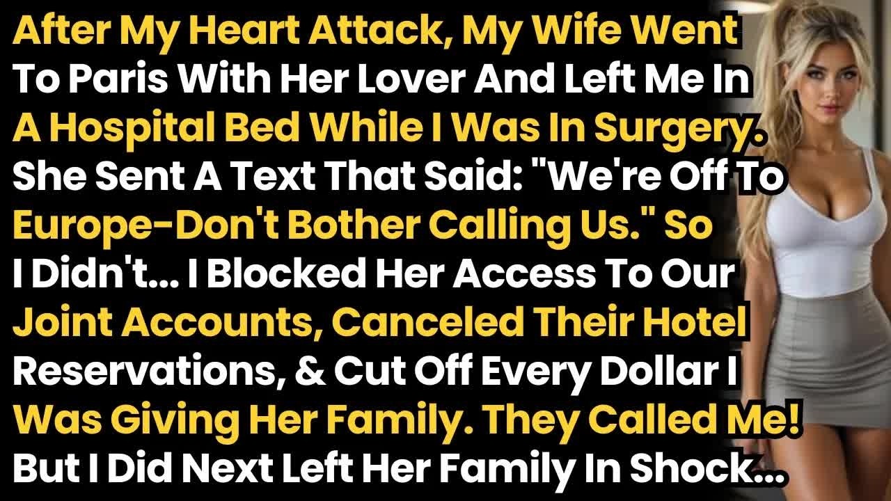 My Wife Left Me For Her Trainer While I Was In Surgery—What I Did Next Left Her Family In Shock