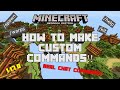(OUTDATED) Minecraft Bedrock: How To Make Custom Commands!