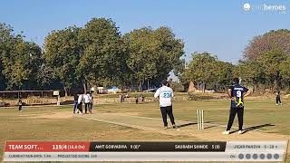 Softweb lions vs TEAM Softweb Warriors live cricket match | softweb premier league 2025-26 live - J