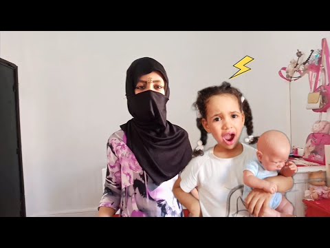 اول ظهور لماما ( اجبرها البيبي !!