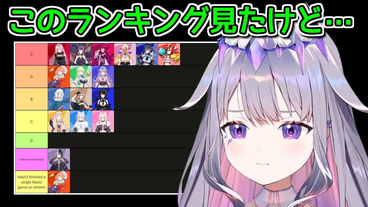 twitterで見かけたホロENランキングに物申すビブー【ホロライブ切り抜き / 古石ビジュー】