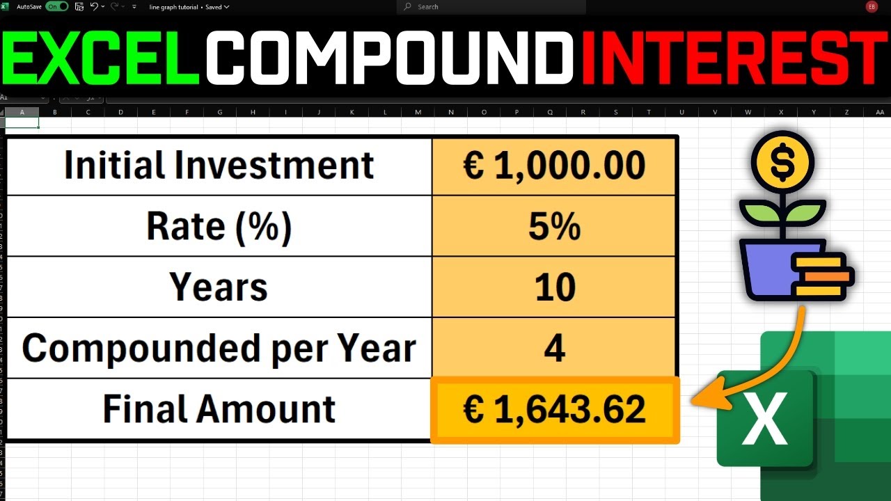 How to Calculate Compound Interest in Excel FAST! - YouTube