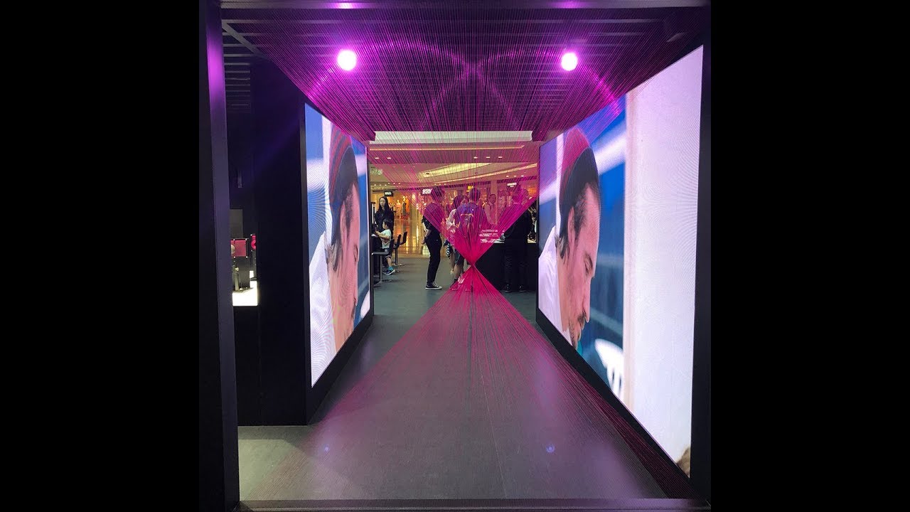 LED Video Wall Rental for DYSON | P2 LED Display Wall Rental Service