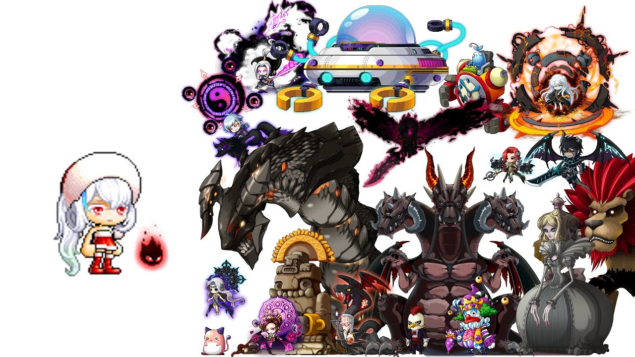 [Global MapleStory] rabbit girl kill boss - YouTube