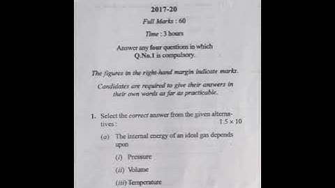 vbu/BBMKU physics(C6) UG semester3 PHYSICS OF THERMODYNAMICS 2017-20