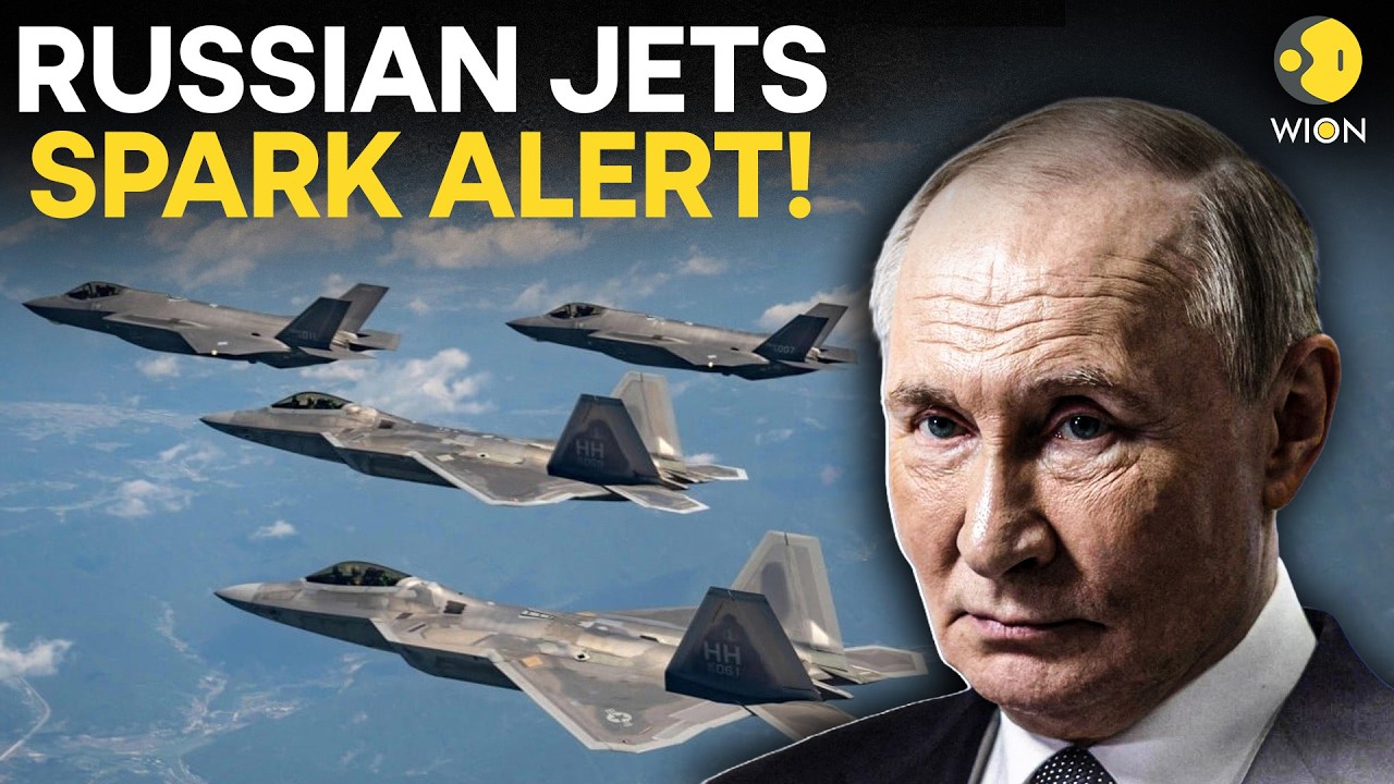 Russia vs NATO LIVE: Dangerous Dogfight | NATO Scambles Jets to Stop Russian Bombers | WION