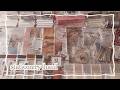 【Stationery haul】超大量のコラージュ素材を開封してコラージュ💕(vintage journal ASMR 音フェチ)