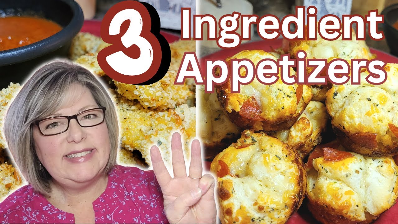 3 Ingredient Holiday Appetizers - Quick and Easy STRESS FREE Appetizers ...