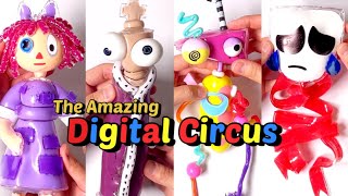 DIY The Amazing Digital Circus 🎪💜👗♟️🎭🔺🎪 Squishy with Nano Tape Series! 🔴Part2🔵