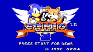 Sonic The Hedgehog 2 (ASMR) (Full Playthrough) [Game Gear]