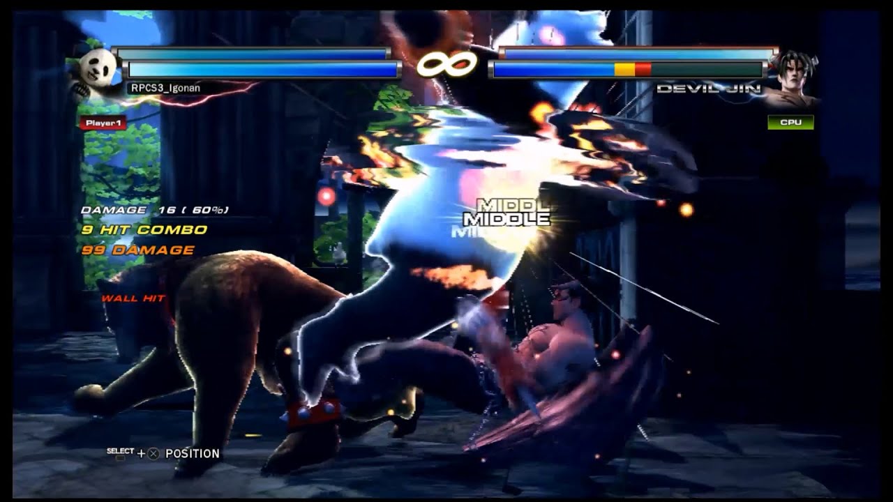 [철권태그2] 흉악했던 벽콤보들