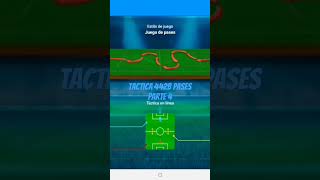 la insuperable táctica 442B pases  #osm2023 #osm #osmmejorestacticas