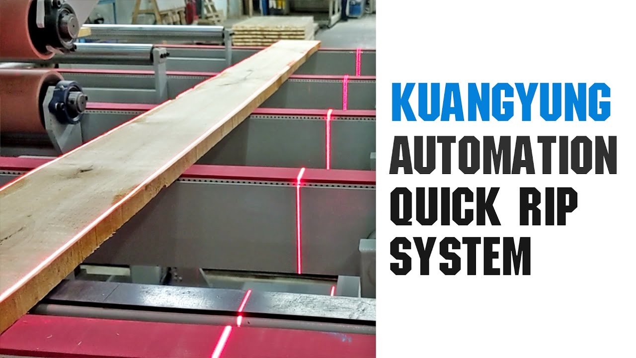 KuangYung Automated 2D Image Scanning System + Rip Saw - Quick Rip
