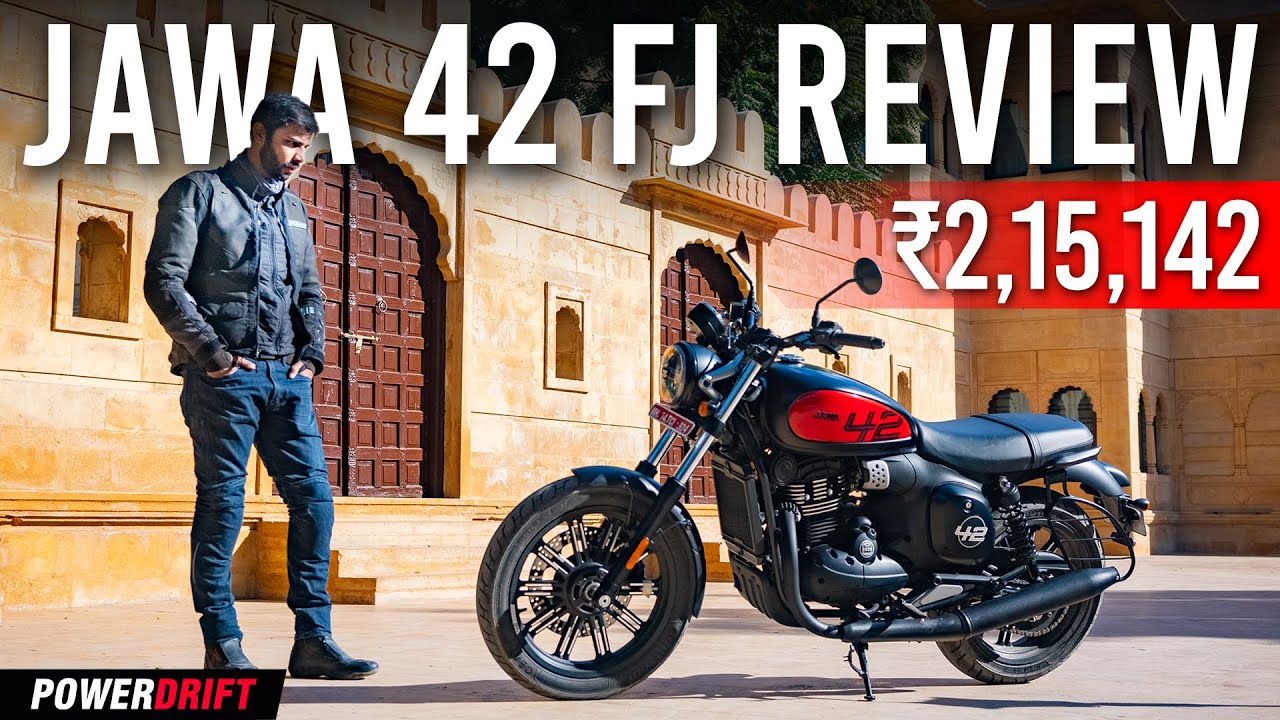 Jawa 42 FJ Review: The Best Jawa Motorcycle Yet? | PowerDrift - YouTube