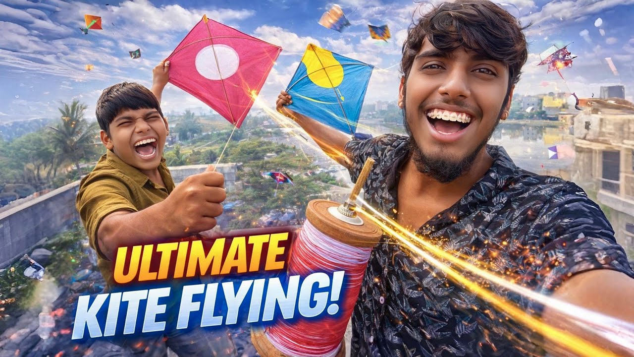 Ultimate Kite Flying Cutting 2026 Extreme Kite Battle Fun 