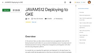 JAVAMS12 Deploying to GKE