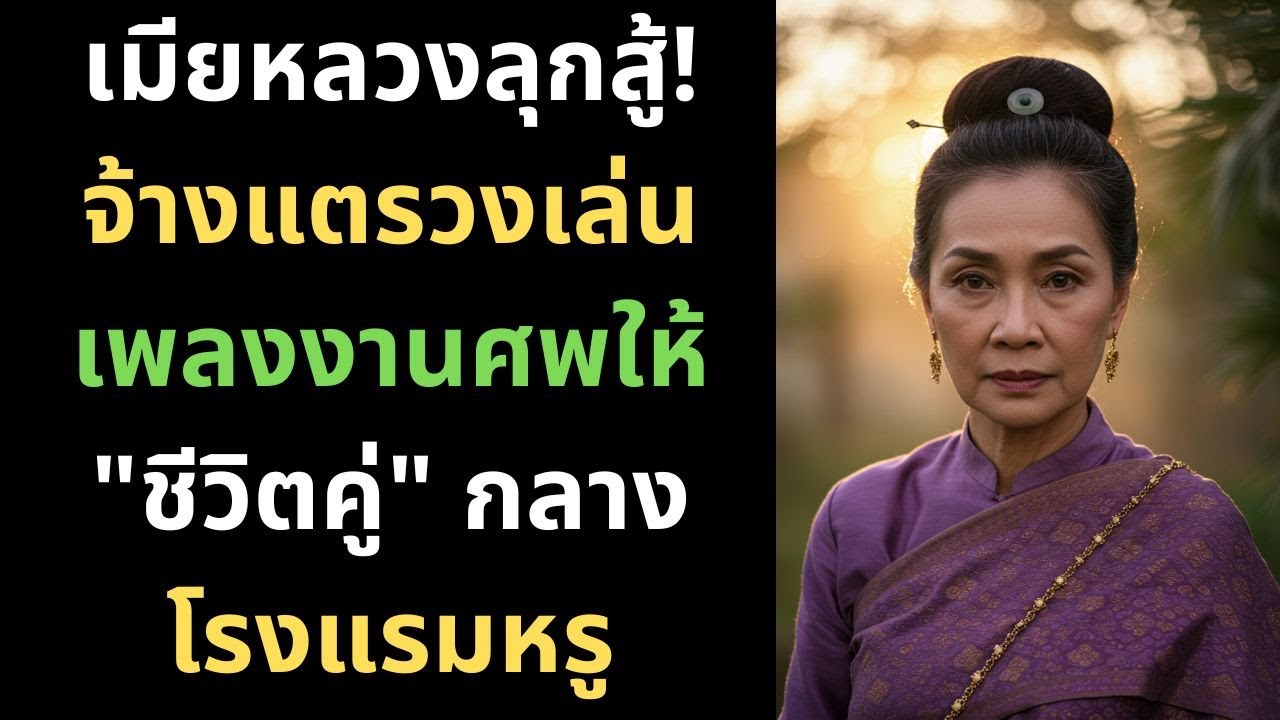 เมียหลวงลุกสู้! จ้างแตรวงเล่นเพลงงานศพให้ 