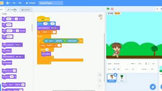 Scratch 3.0 Games Sederhana - HAECHAN JUMP - ujian Scratch 1 screenshot 4