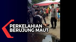 Viral Video Korban Perkelahian Berujung Maut di Pasar Batuah Martapura