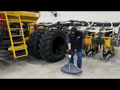 Dry Fertilizer Calibration with Remote Monitor | ETS SoilWarrior