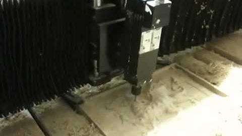 Machining dragon 3d on gerber system 48 cnc