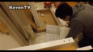 《LIFE 生活買》DIY組裝IKEA desk『MICKE電腦桌』生活旅人帶你 ...