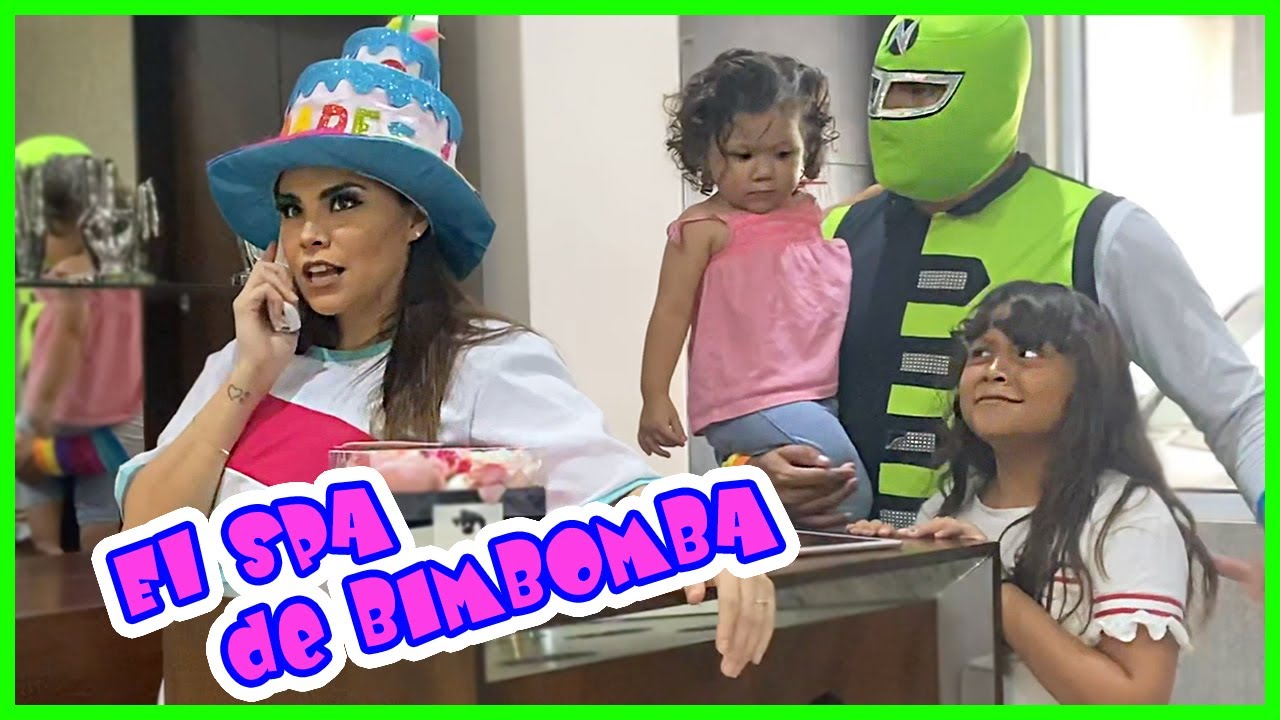 CONVERTÍ MI CASA EN UN SPA - BIMBOMBA Y NINJARIN - SPA EN CASA - FUIMOS A UN SPA