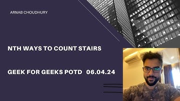 16.  Easiest  Problem Count ways to N