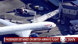 Passenger Detained On British Airways Flight