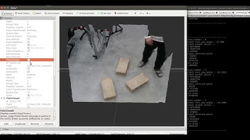 [Point Cloud Processing] Plane Segmentation using PCL (RoK-3 standing)