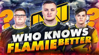 Who Knows flamie Better? (NAVI CSGO Challenge)