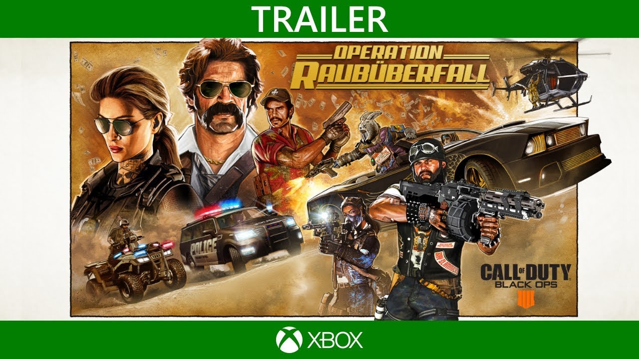 Call of Duty: Black Ops 4 | Operation Raubüberfall Gameplay Trailer (deutsch)