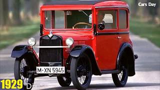 BMW Evolution From 1929-2017