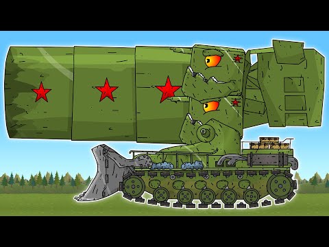 Видео: Бой Монстров Один На Один - Мультики про танки
