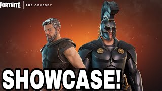 FREE Fortnite x The ODYSSEY COLLAB ITEM SHOP BUNDLE SHOWCASE! 😁