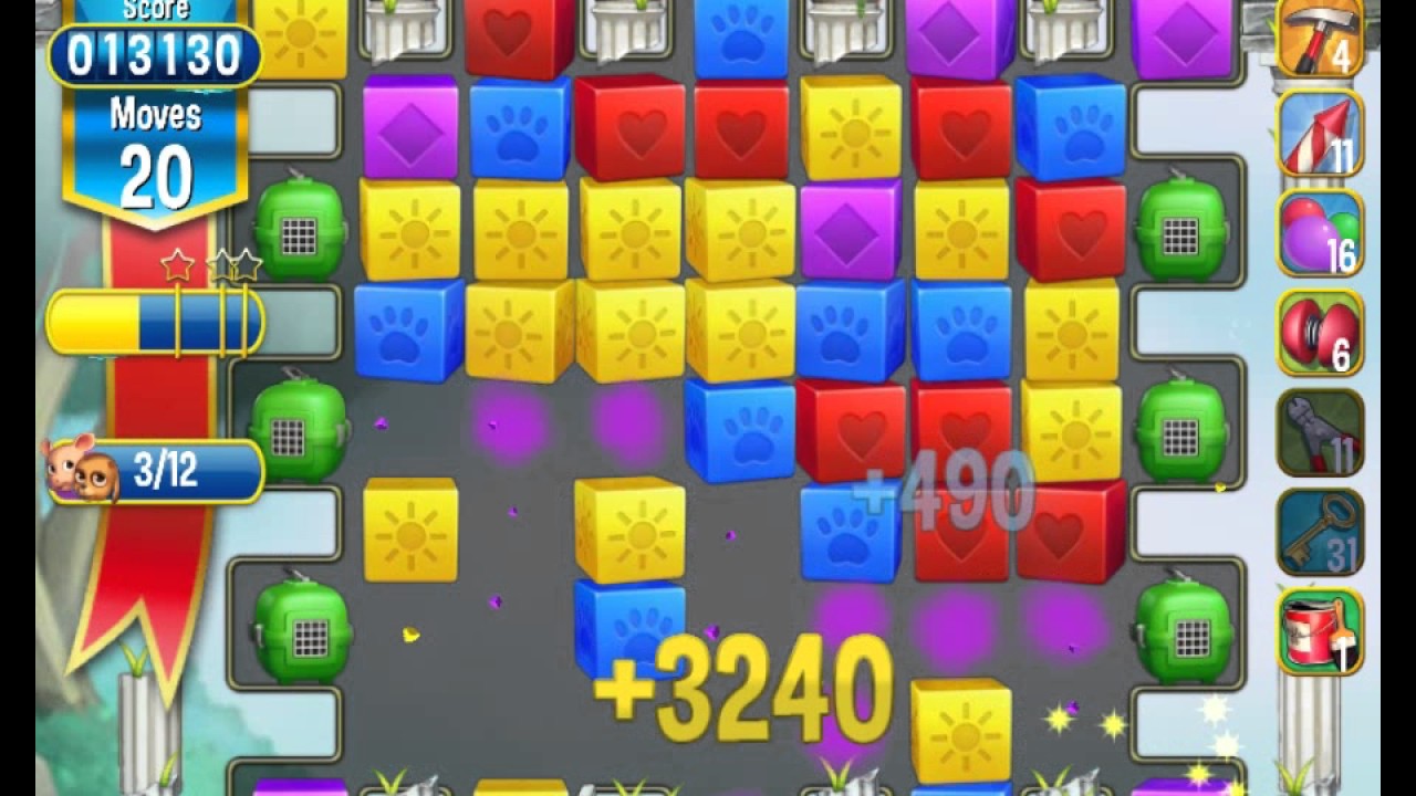 Pet Rescue Saga, Pet Island, 14th July 2017, level 5 😈 ►TOBIAS DEAMON◄