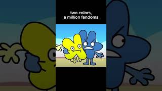 two colors, a million fandoms #stevenuniverse #undertale #deltarune #byler #pokemon #bfdi #osc #ii