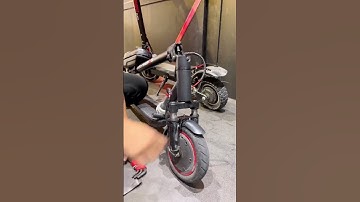 Stem Bar Maintenance for E-Scooter to fix the wobble. Always check your e-scooters. 🛴😎