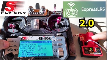Flysky FSI6X Open Tx ExpressLRS 2.0 Walkthrough with Frsky R9M
