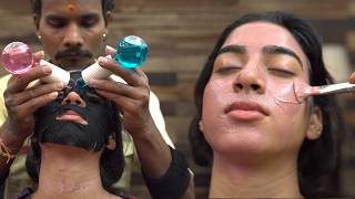 Close Your Eyes and Enjoy Master Cracker’s Face Massage ASMR | The Quiet Barbershop. screenshot 1