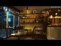 Coffee Shop Music Ambience with Smooth Jazz Music and Relaxing Rain in the Background