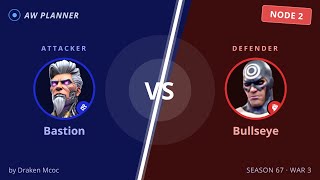 S67 War 3: Bastion vs 2 Bullseye