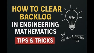 “Engineering Mathematics Backlog: Sachchi Pass Hone Wali Strategy!”