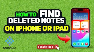 How to find deleted notes on iPhone  iPad 2025
